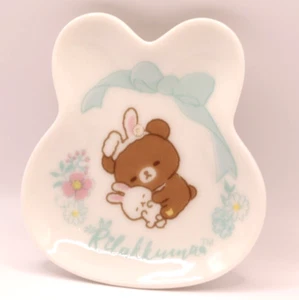 🔵Rilakkuma Mini Teller Hase & Blume BANDAI San-x Ichibankuji Neu Japan Preis - Bild 1 von 6