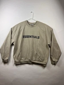 Fear of God Essentials 3D Silikon Applikation Full Sweatshirt Fehler, HERREN XL - Bild 1 von 13
