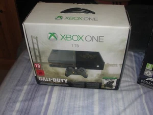 Microsoft Xbox One Call of Duty -1 TB Advanced Warfare Black Console +Extra's. - Picture 1 of 7
