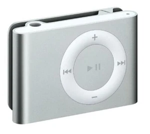 Apple iPod Shuffle 2nd Generation Gen 2GB Silver - MP3 MP4 Music Player Bundle - Picture 1 of 1