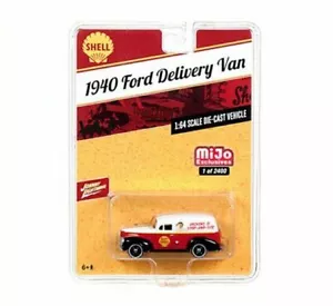 JOHNNY LIGHTNING 1/64 CARCASA 1940 FURGONETA DE ENTREGA FORD DIECAST COCHE JLCP7016 - Imagen 1 de 1
