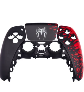 Top Faceplate Compatible For PlayStation 5 (Spider-Man) Red/Black ✅USA - Picture 1 of 4