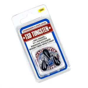 TACKLE SUPPLY DEPOT TSD Tungsten Tear Drop Shot Weight Pinch It Ringer - PICK - Picture 1 of 15