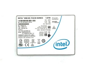 SSDPE2KX010T8O Intel DC P4510 1 TB NVMe PCIe TLC 2,5" SAS SSD - Foto 1 di 3