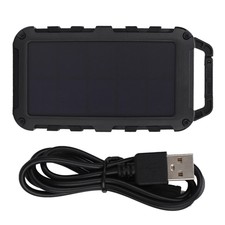 10000mAh Charger Hook Solar Outdoors Solar Battery Power Bank WITH LED Light