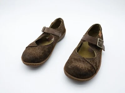 Camper Bailarina Mujer con Hebilla Zapato Bajo Braun Talla 35 Eu Tipo 18797-50 - Imagen 1 de 4