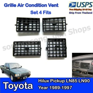Air Condition Vent Grille Set 4 for Toyota Hilux Pickup 1989-97 LN85 LN90 - Picture 1 of 5