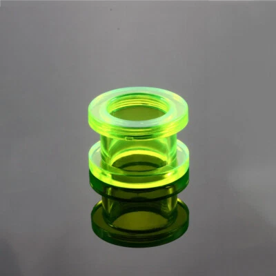 Acrílico Tornillo Carne Túnel Tapón para los oídos Pendiente Cónico Dilatador Tapón Túnel para los oídos↔ Foto 1 de 4