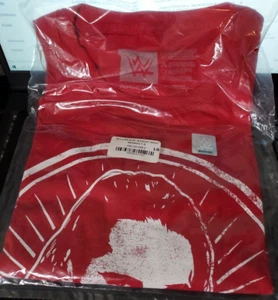 SETH ROLLINS T-SHIRT Monday Night Messiah groß rot WWE AUTHENTISCH neu in der Tasche - Bild 1 von 8