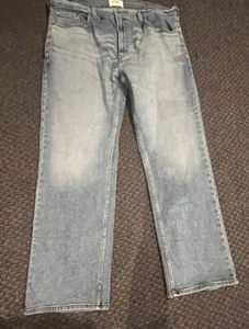 Denizen Levi’s 285 Relaxed Fit Jeans Mens Size 40x30 Light Wash Baggy Y2k Men’s - Picture 1 of 7