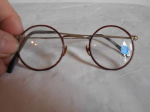 Vintage 1920s round Spectacles frames only eyeglasses french potter steam punk - Picture 1 of 6