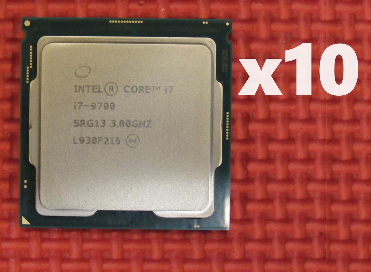 Core i7 9th Gen. LGA 1151/H4 Socket Type Computer Processors Core i7 9th Gen. LGA 1151/H4 Socket Type Computer Processors