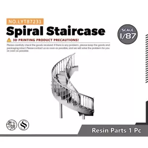 Yao's Studio LYT87231 1/87 Scene Model Spiral Staircase - Picture 1 of 2