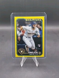 Serie Aggiornamento Topps 2024 Giallo Parallelo Sal Frelick Rookie Debutto #US10 Brewers - Foto 1 di 2