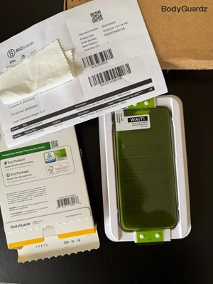 BodyGuardz Pure 3 Screen Protector Replacement IPhone 16 Plus 15 Plus 15 Pro Max - Image 1 of 4