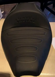 Indian Scout 2025 ASM Driver Solo Seat SHORT Black Vinyl 2693330-VBB OE Take Off - Picture 1 of 12
