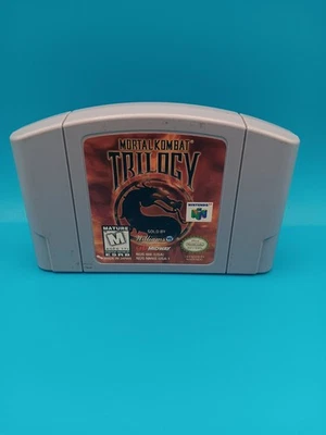 Mortal Kombat Trilogy - N64 - Authentic - Game Cart Only - Image 1 of 4