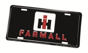 AUCUN, Plaque métallique IH Farmall noir – 30 x 15 cm, échelle , CA7920 - Imagen 1 de 1