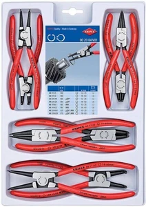 Juego de alicates de anillo a presión KNIPEX 002004V01 (juego de 8 piezas) 002 - Imagen 1 de 3