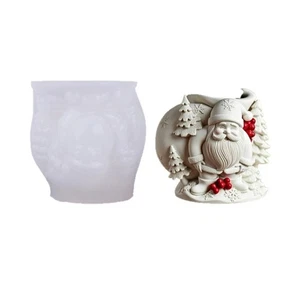 Multiple Purpose Santa Elastomer Cast For Artisanal Donations And Home Deck - Picture 1 of 8