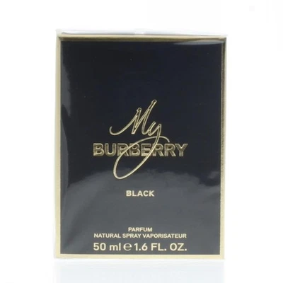 ($155 СТОИМОСТЬ) MY BURBERRY ЧЕРНЫЙ ДЛЯ ЖЕНЩИН -PARFUM-СПРЕЙ-1,6 УНЦИЙ-50 МЛ-ПОДЛИННЫЙ - Изображение 1 из 2