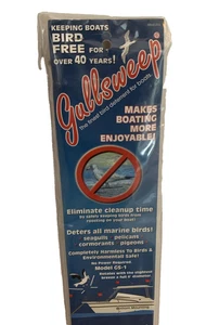 GULLSWEEP Model GS-1 Bird Detergent  Predator Vane For Boats New Complete - Imagen 1 de 4