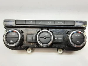 VW PASSAT CLIMATE HEATER A/C CONTROL UNIT B7 2012 MINOR WEAR VISIBLE 3AA907044BA - Picture 1 of 5