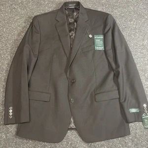 NEU MIT ETIKETT Lauren Ralph Lauren Herren Lattimore Ultraflex Anzug Schwarz Größe 44R US - Bild 1 von 8