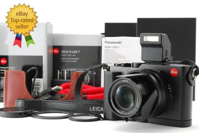 [TOP MINT in Box] Leica D-LUX 7 17.0MP Compact Digital Camera Black From JAPAN - Image 1 of 4