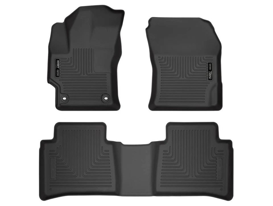 Husky Liners Weatherbeater Floor Mats Fit 2020-2025 Toyota Corolla Front/2nd Blk Foto 1 de 4