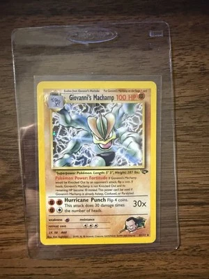 Giovanni's Machamp 6/132 Gym Challenge Holo - Image 1 of 2