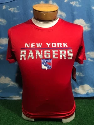 New York Rangers Shirt T-Shirt YOUTH L Large 14/16 Red NHL NWT C3 - Image 1 of 4