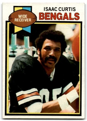 1979 Topps Isaac Curtis Cincinnati Bengals #395 - Image 1 of 2