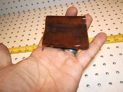 Mercedes Early R129 SL Right Pass US door ABOVE switch BURL wood 1 Cover,Type#2 - Image 1 of 4