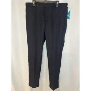 Perry Ellis Portfolio schmale Passform schwarze Anzughose für Herren Größe 36 x 32 - Bild 1 von 15