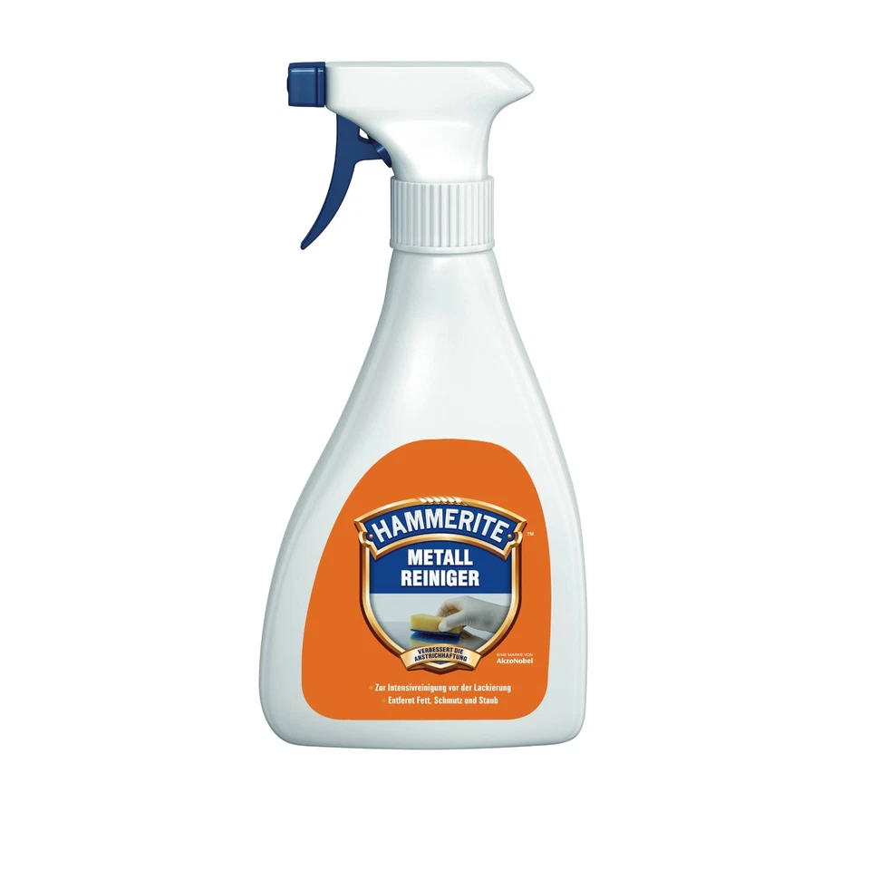 Hammerite Metall-Reiniger Cleaner Spray gegen Schmutz Fett Ruß Öl Staub 500 ml - Bild 1 von 1