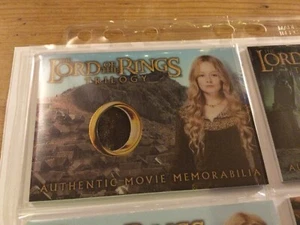 Topps- LOTR Chrome Trilogy costume card- Éowyn’s Edoras Stables Dress - Picture 1 of 3