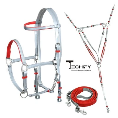 Horse Endurance Bridle Halter Breast plate set - Water Resistant & Durable - Image 1 of 4