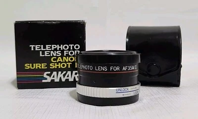 Sakar Telephoto Lens for Canon Sure Shot ll-Made in Japan - Image 1 of 3