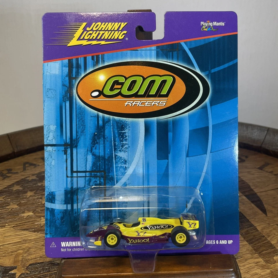 '99 Johnny Lightning Yahoo Diecast 1:64 Formula Racer .Com Racer NUEVO PAQUETE De colección Foto 1 de 4