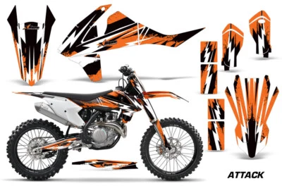 Graphic Stickers Decals For KTM C10 SX/SXF/XCF 125-450 2016-2018 ATTACK O — 第 1/3 张图片