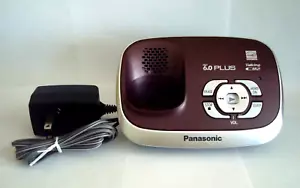 KX-TG6572R /KX-TG6521R OEM PANASONIC UNREGISTERED BASE w/ AC POWER ADAPTER J5.4 - Picture 1 of 5
