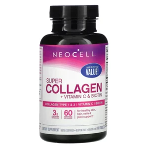 NeoCell Collagen Tablets With Vitamin C and Biotin, 180 Count - Picture 1 of 4