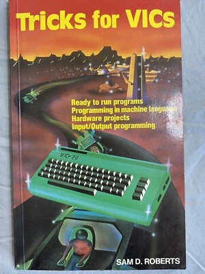TRICKS for VICs Commodore VIC-20 Computer Book c64/c128d By Sam D. Roberts  - Image 1 of 4