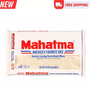 Mahatma Extra-Langkornreis 2 Pfund Reisbeutel, Glutenfrei und gentechnikfrei Weiß R - Bild 1 von 6