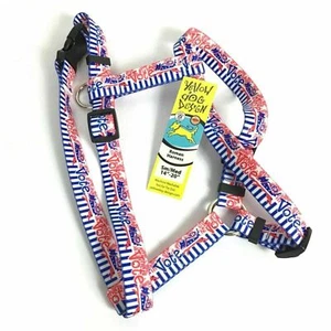 VOTE Americana USA Patriotic Adjustable Roman Dog Harness / Sz SM MED 14”- 20” - Picture 1 of 2