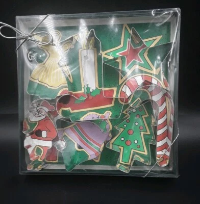 Cortadores de galletas Navidad, Fox Run Craftsmen, hechos en Estados Unidos, 7 cortadores Foto 1 de 4