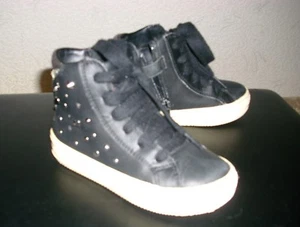 GEOX respira® Markenschuhe Kinderschuhe Italian Patent Schwarz Leder Gr.26 - Bild 1 von 10