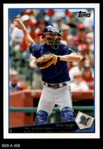 2009 Topps #456 Jason Kendall Brewers 8 - NM/MT - Picture 1 of 2