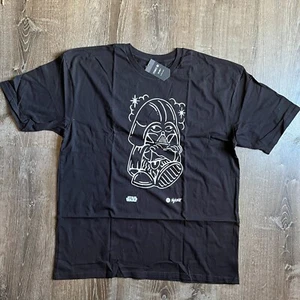 Stance Black Crew Neck T Shirt Star Wars Size 2XL - Picture 1 of 2